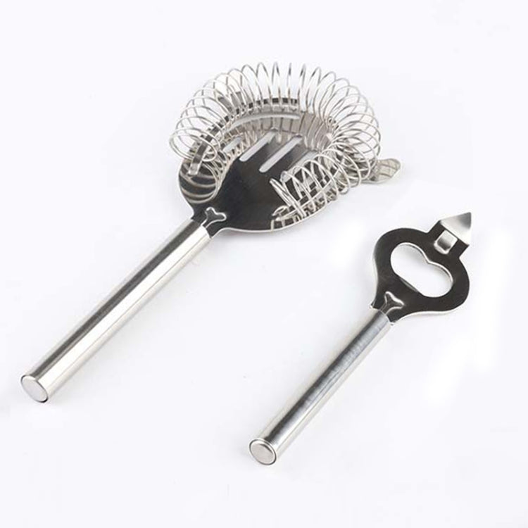 18 in 1 Cocktail Shaker Tools Setwith Acrylic Mount, , Capacity: 350ml