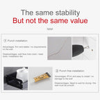 40cm 6 Hooks Kitchen Multi-function Wall Hanging Holder Seasoning Storage Rack