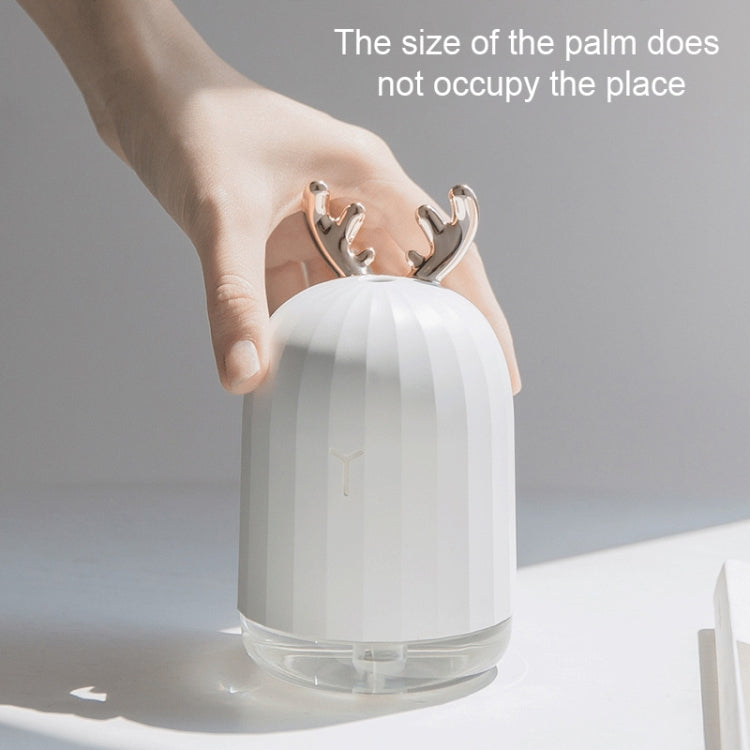 3life-318 2W Cute Rabbit USB Mini Humidifier Diffuser Aroma Mist Nebulizer with LED Night Light for Office, Home Bedroom, Capacity: 220ml, DC 5V