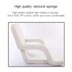 A3 Creative Lazy Sofa with Armrests Foldable Single Backrest Recliner