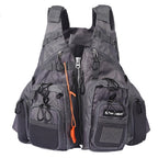 MANNER Outdoor Multifunctional Fishing Life Vest Swimming Life Jacket