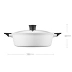 Original Xiaomi Zhiwu Soup Pot Household 4L Non-stick Food Stockpot Aluminum Alloy Electric Hot Pot