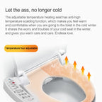 Universal Bathroom Automatic Flushing Drying Massage Intelligent Toilet Cleaner Cover