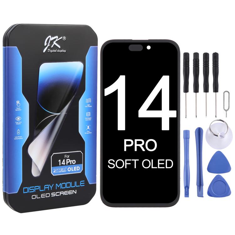 JK Soft OLED LCD Screen For iPhone 14 Pro