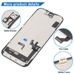 JK Hard OLED Screen For iPhone 15