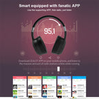 ZEALOT B28 Folding Headband Bluetooth Stereo Music Headset with Display