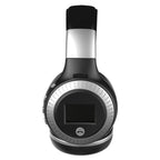 Zealot B19 Folding Headband Bluetooth Stereo Music Headset with Display for iPhone, Galaxy, Huawei, Xiaomi, LG, HTC and Other Smart Phones