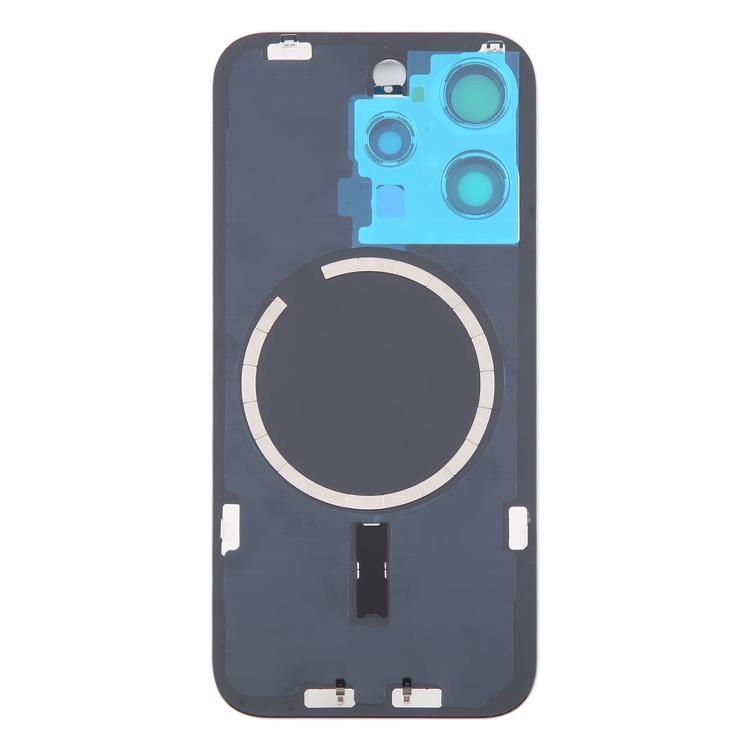 For iPhone 16 Pro Max Original Glass Battery Back Cover with Camera Lens Cover + MagSafe Magnet