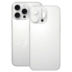 For iPhone 16 Pro Easy Replacement Big Camera Hole Glass Back Battery Cover