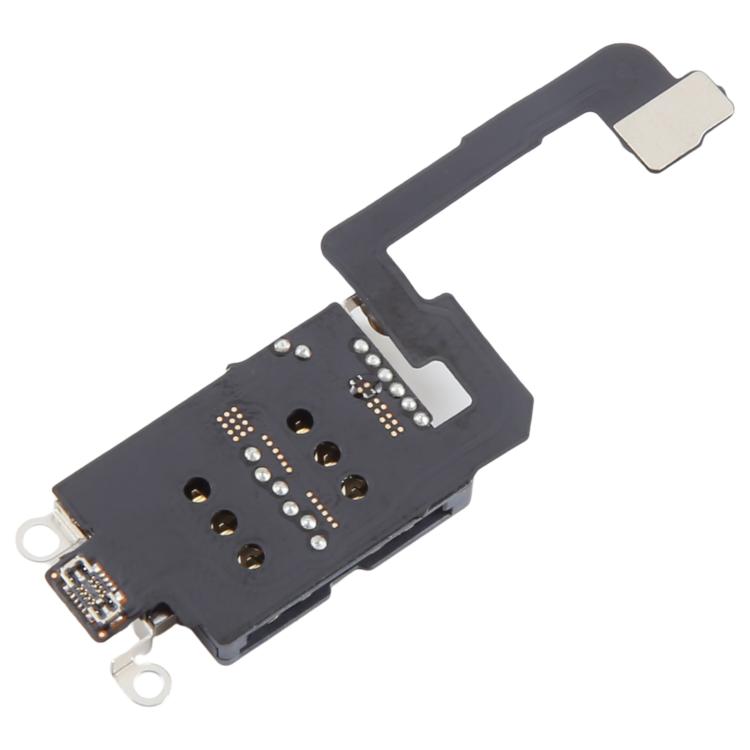 For iPhone 16 Dual SIM Card Holder Socket with Flex Cable
