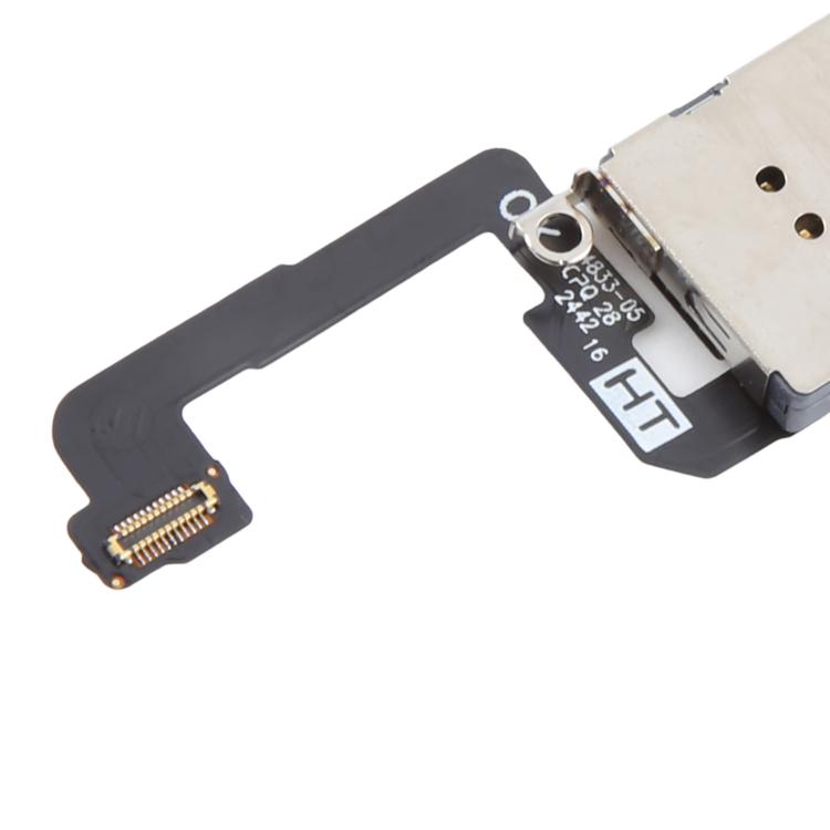 For iPhone 16 Single SIM Card Holder Socket with Flex Cable