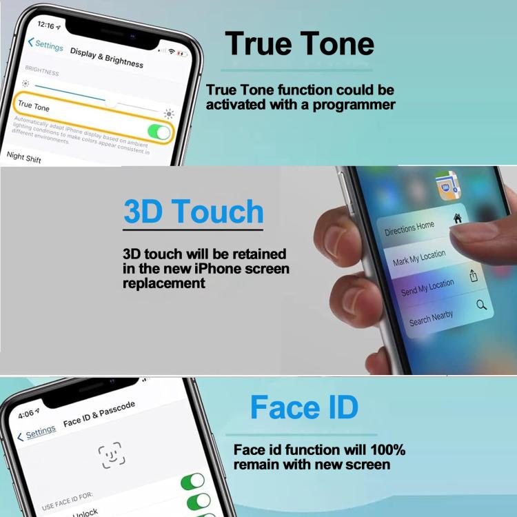 For iPhone 16e Original LCD Screen With Digitizer Full Assembly