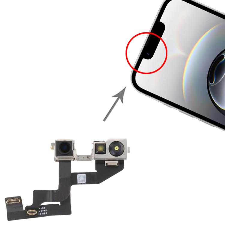 For iPhone 16e Original Front Facing Camera