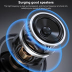 EBS-908 Fabric Hanging Neck Wireless Bluetooth Subwoofer Stereo Speaker