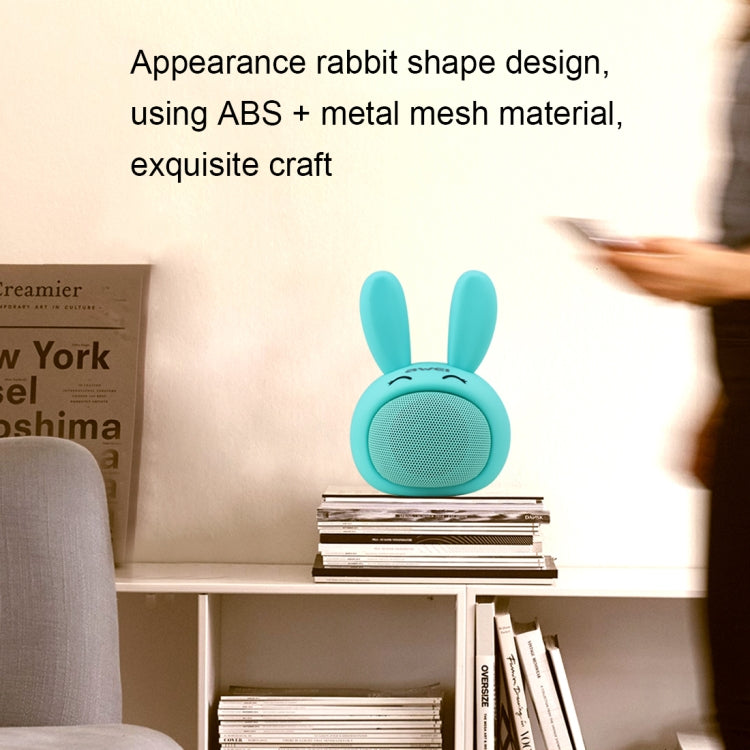 awei Y700 Mini Portable Rabbit Wireless Bluetooth Speaker, Built-in Mic, Support AUX / Hand Free Call