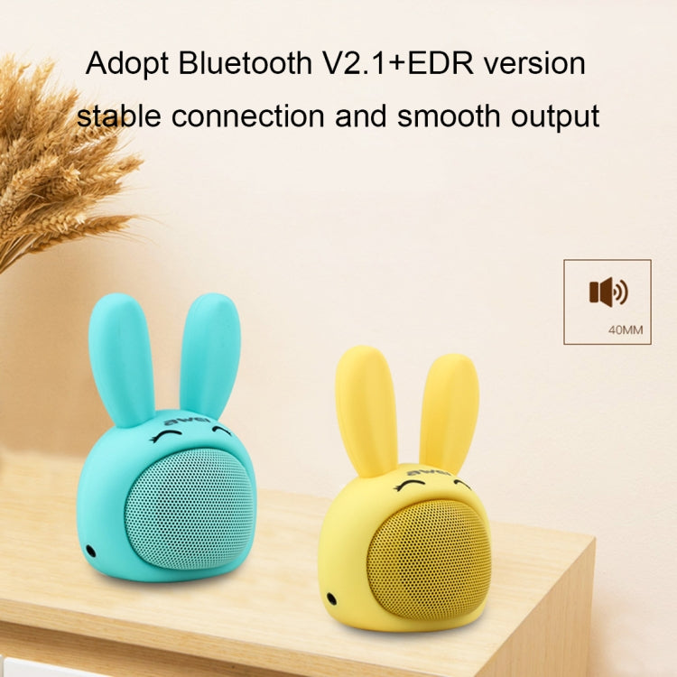 awei Y700 Mini Portable Rabbit Wireless Bluetooth Speaker, Built-in Mic, Support AUX / Hand Free Call