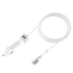 60W 5.1V 2.1A USB Interface Car Charger with 16.5V 3.65A L MagSafe Interface Data Cable