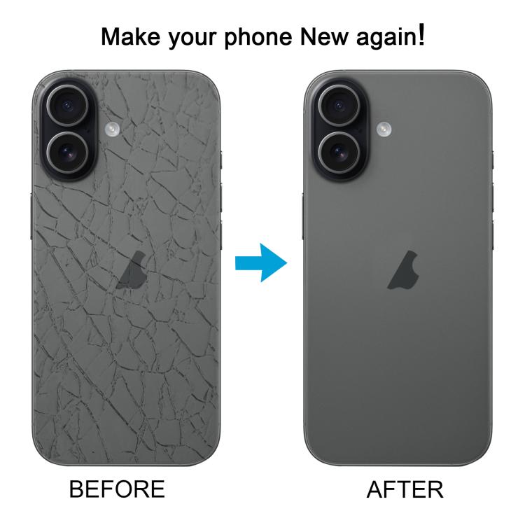 For iPhone 17 Original Glass Battery Back Cover with Camera Lens Cover