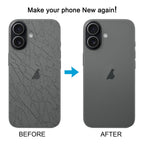 For iPhone 17 Glass Battery Back Cover