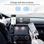 awei C-822 18W PD 8 Pin + 18W QC 3.0 USB Interface Car Charger