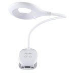 28 LEDs Flexible Goose Neck Hollow Ring Design Eye Protection Light with Clip & Small Night Light Function