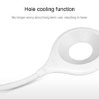 28 LEDs Flexible Goose Neck Hollow Ring Design Eye Protection Light with Pen Holder / Small Night Light Function