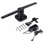 224 LEDs Hologram Holographic Display Fan with Remote Control, Support 4GB Micro SD Card, AC 100-240V