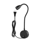 160 LM 3000-3200K Wall Mount Light Wall Sconce Lamp, Got the CE / FCC Certification, Goose Neck Length: 30cm, US/EU Plug, Default Delivery US Plug