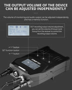 YELANGU YLG9929B MX4 Dual-Channel 100CH UHF Wireless Microphone System with 2 Transmitters and Receiver for DSLR Cameras and Video Cameras