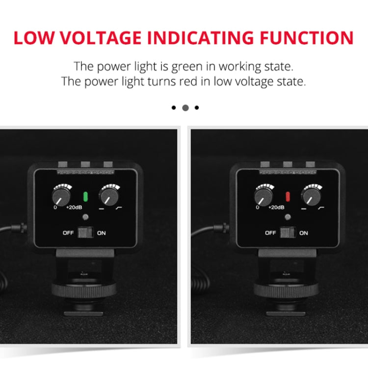 YELANG MIC09 Shotgun Gain Condenser Broadcast Microphone with Windshield for Canon / Nikon / Sony DSLR Cameras, Smartphones