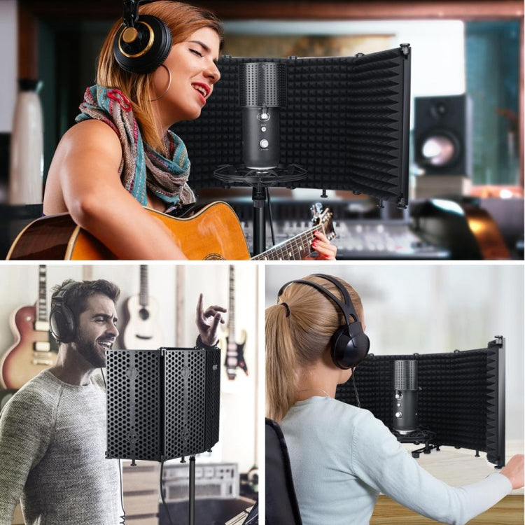 TEYUN S5 Microphone Soundproof Cover Windproof and Sound-absorbing Accessories