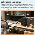 H-3 Microphone Soundproof Cover Wind Screen Noise Reduction Bracket