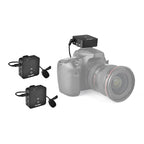 YELANGU MX5S Dual-Channel 2.4GHz Wireless Microphone System with 2 Transmitters and Receiver