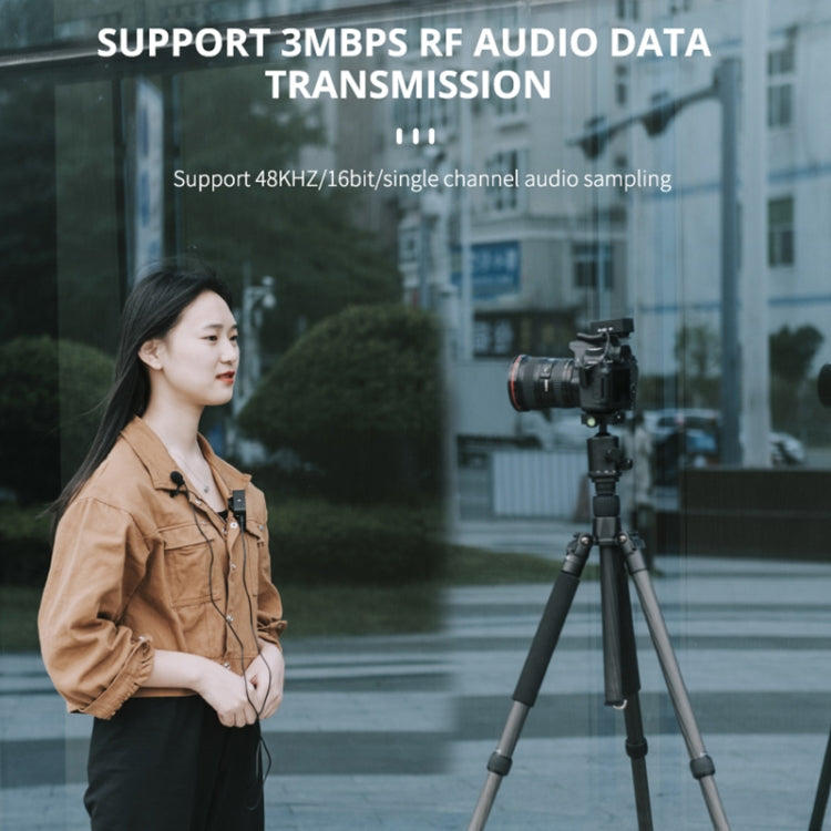 YELANGU MX5S Dual-Channel 2.4GHz Wireless Microphone System with 2 Transmitters and Receiver