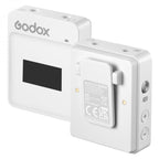 Godox MoveLink II M2 Wireless Lavalier Microphone System with 2 Transmitters and 1 Receiver for DSLR Cameras and Camcorders