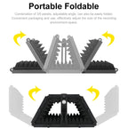 XTUGA P75 Foldable Recording Microphone Isolation Shield