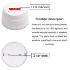 DY-SQ100B Water Leakage Detector with Two Sensors