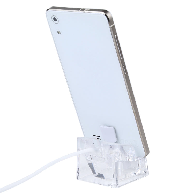 Mult-Port Security HUB + Mobile Phone Anti-theft Alarm Display Stand with Remote Control for Mobile Phones with Micro-USB Port