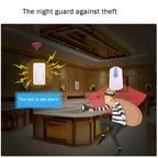 AITENG V026G Life Waterproof Battery-Free Wireless Doorbell, 1 Receiver + 1 x Transmitter, Receiver Distance: 130m, US Plug