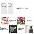 Home Security Wireless Remote Control Door Window Siren Magnetic Sensor Alarm Warning, 1 Remote Controller + 2 Magnetic Sensors