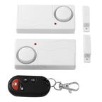 Home Security Wireless Remote Control Door Window Siren Magnetic Sensor Alarm Warning, 1 Remote Controller + 2 Magnetic Sensors