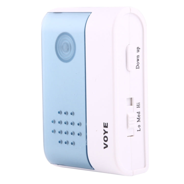 VOYE V004B2 Wireless Smart Music Home Doorbell with Dual Receiver, Remote Control Distance: 120m (Open Air)