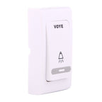 VOYE V004B2 Wireless Smart Music Home Doorbell with Dual Receiver, Remote Control Distance: 120m (Open Air)