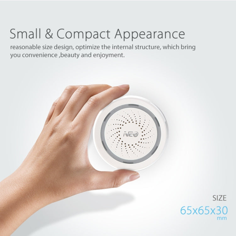 NEO NAS-AB02W WiFi USB Siren Alarm Sensor for Home Alarms Security