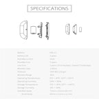 NEO NAS-DS01W Wireless WiFi Realtime LED Door Sensor & Window Sensor