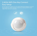 NEO NAS-PD01W Wireless WiFi PIR Detector Motion Sensor, Support Android / IOS systems & Ultra-bright Red LED