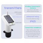 TS-FT003 Solar Charging Ultrasonic Liquid Level Meter