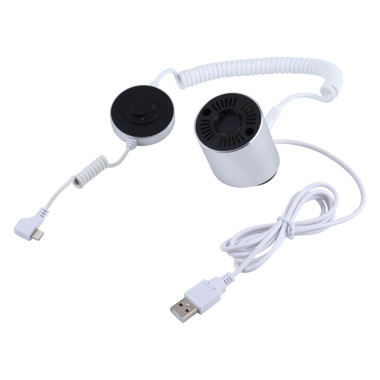 Aluminum Shell Cylindrical Display Stand Digital Magnetic Security System Burglar Alarm / Anti-theft Alarm Display Holder for iPhone & iPod & iPad with 8 Pin Port