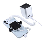 Aluminum Shell Square-column Anti-theft Alarm Stand Security System Burglar Alarm / Anti-theft Alarm Display Holder for iPhone & iPod with 8-Pin Port