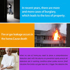 PE-519R Wireless Indoor Alarm Siren with Strobe